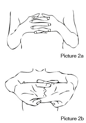 Bild 2 - Hände und Arme strecken
